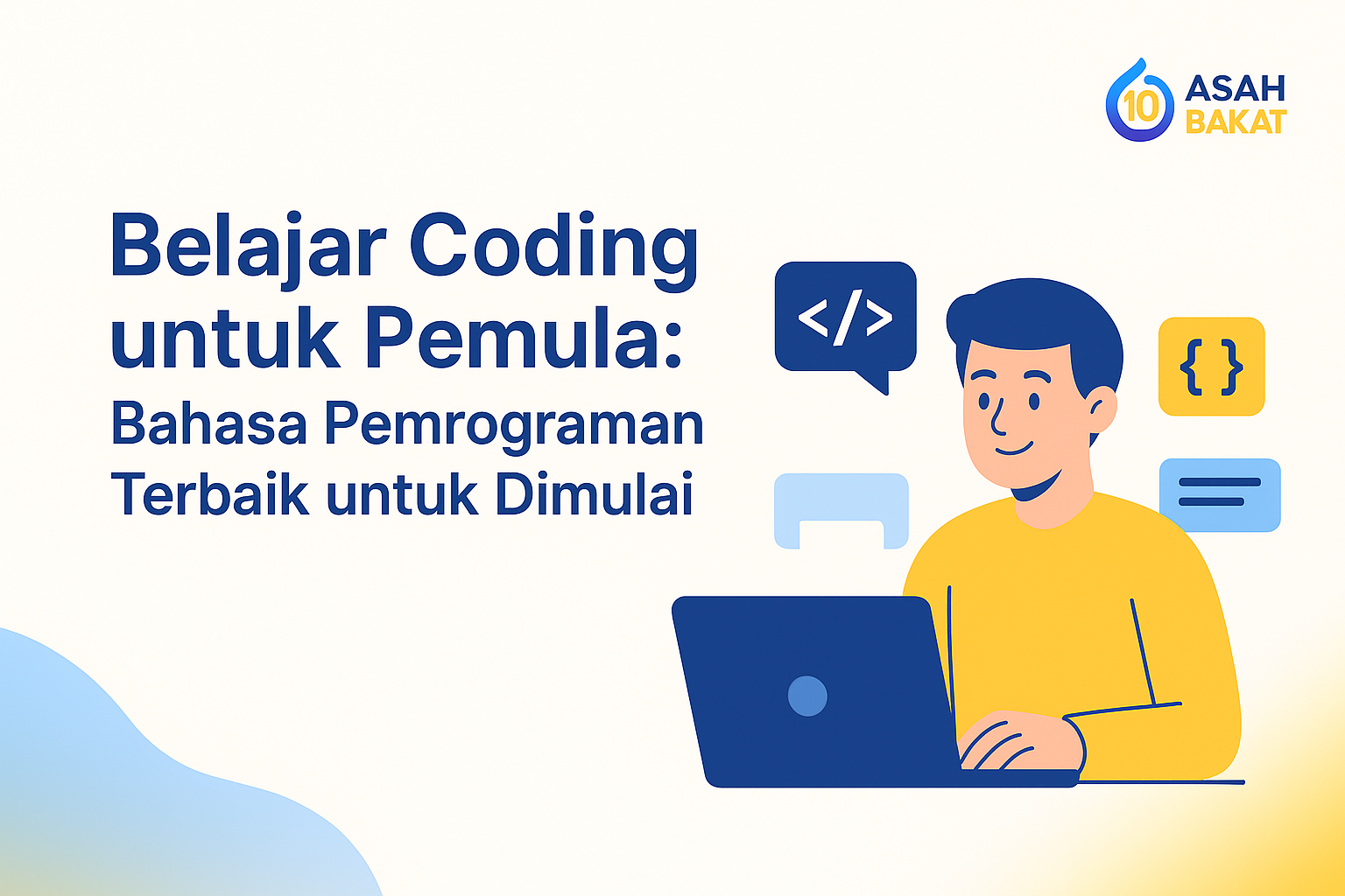 Belajar coding kini menjadi keterampilan penting yang membuka banyak peluang di era digital. Bagi pemula, memilih bahasa pemrograman yang tepat akan memudahkan langkah awal. Artikel ini akan membahas bahasa-bahasa terbaik untuk memulai, beserta tips praktis agar perjalanan belajar coding Anda lebih efektif. Mengapa Belajar Coding Itu Penting? Coding tidak hanya dibutuhkan oleh programmer profesional. Banyak bidang kini memanfaatkan dasar pemrograman, mulai dari bisnis, data, hingga kreativitas digital. Dengan menguasai coding, Anda bisa: Membuat aplikasi atau website sederhana. Meningkatkan peluang kerja di berbagai bidang. Melatih logika, pemecahan masalah, dan kreativitas. Bahasa Pemrograman Terbaik untuk Pemula 1. Python Python dikenal sebagai bahasa paling ramah untuk pemula. Sintaksnya sederhana dan banyak digunakan di berbagai bidang seperti data science, machine learning, hingga web development. 2. JavaScript Bahasa utama untuk web development. Jika Anda ingin membuat website interaktif, JavaScript wajib dipelajari. Selain itu, JavaScript juga bisa digunakan untuk backend dengan Node.js. 3. Java Java cocok untuk membuat aplikasi mobile (terutama Android) dan software besar. Meskipun lebih kompleks dibanding Python, Java melatih kedisiplinan dalam menulis kode. 4. C# Bahasa ini populer untuk game development dengan Unity. Jika Anda tertarik membuat game atau aplikasi berbasis Windows, C# adalah pilihan yang tepat. 5. HTML & CSS (Bonus) Meskipun bukan bahasa pemrograman murni, HTML dan CSS wajib dipelajari untuk memahami dasar pembuatan tampilan website. Tips Belajar Coding untuk Pemula Mulai dari bahasa yang sederhana (misalnya Python). Gunakan platform belajar online atau aplikasi coding interaktif. Buat proyek kecil agar teori langsung dipraktikkan. Bergabung dengan komunitas untuk saling berbagi pengetahuan. Konsisten berlatih meskipun sedikit setiap hari. Kesimpulan Belajar coding untuk pemula tidak harus sulit. Dengan memilih bahasa yang tepat dan memulai dari dasar, Anda bisa menguasai keterampilan ini secara bertahap. Python, JavaScript, dan Java adalah pilihan terbaik untuk langkah awal. Ingat, kunci sukses belajar coding adalah konsistensi dan praktik.