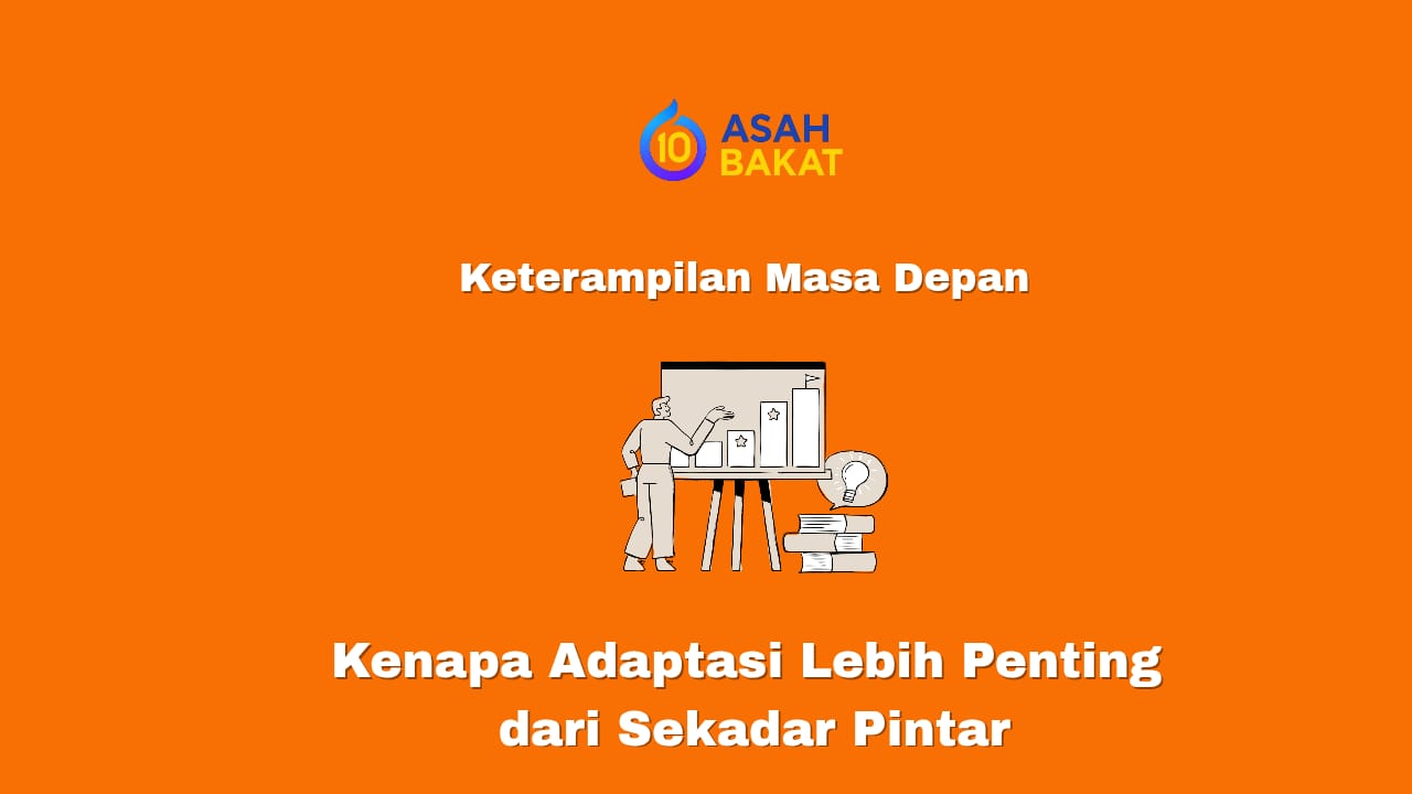 Ilustrasi pentingnya adaptasi dibanding sekadar pintar dalam menghadapi perubahan dunia usaha