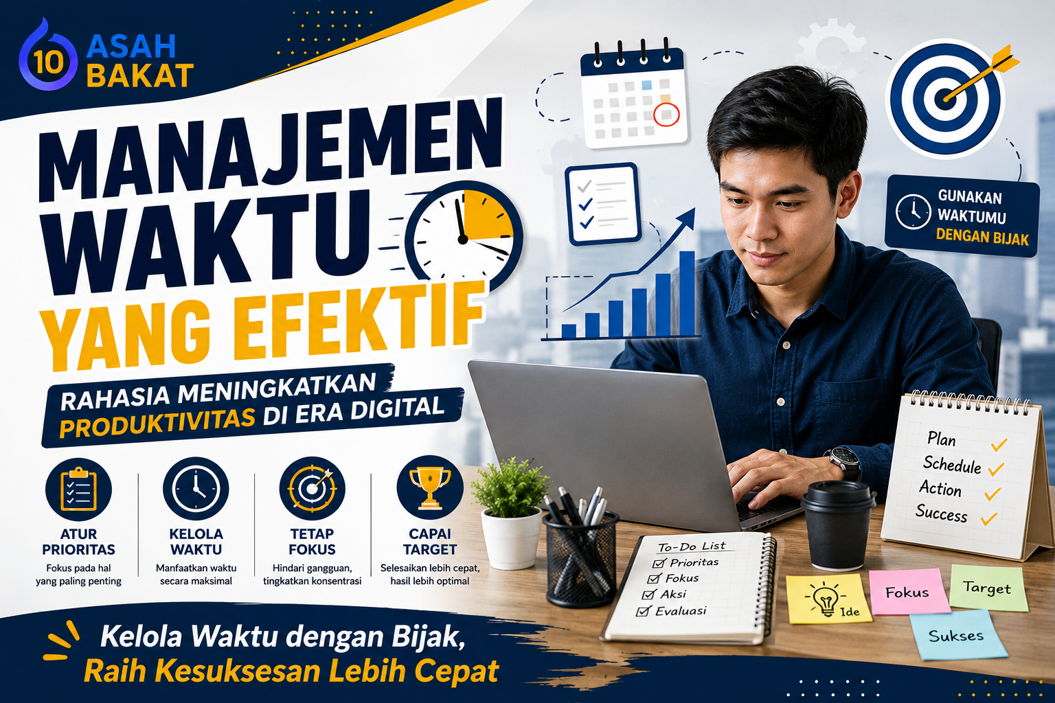 Manajemen Waktu yang Efektif: Rahasia Meningkatkan Produktivitas di Era Digital