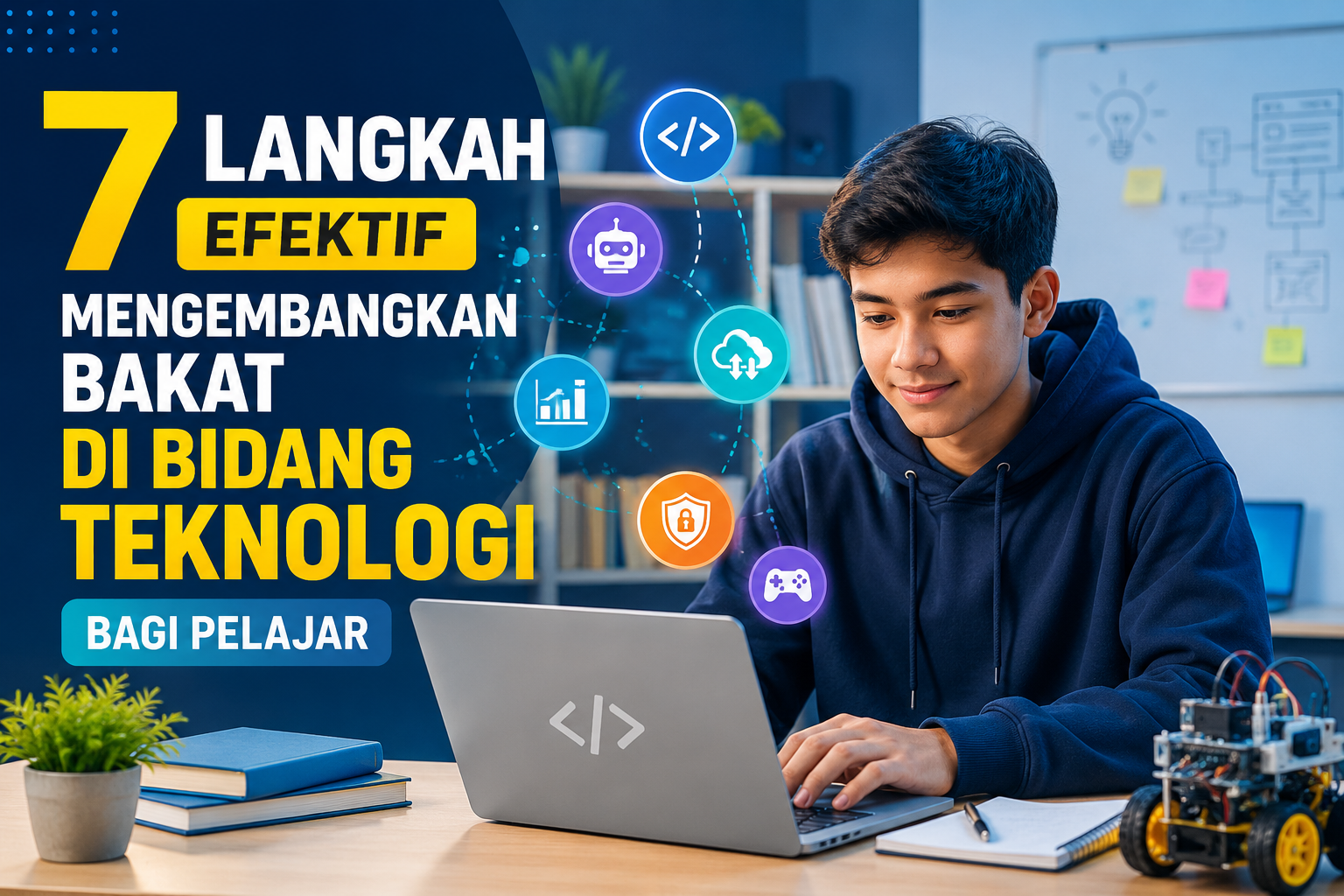 7 Langkah Efektif Mengembangkan Bakat di Bidang Teknologi bagi Pelajar