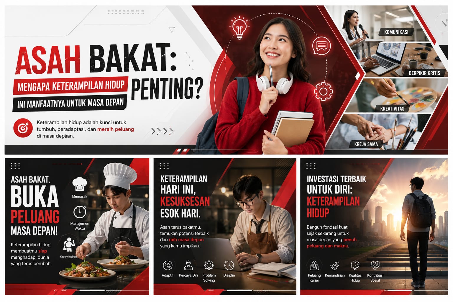 Asah Bakat: Mengapa Keterampilan Hidup Penting? Ini Manfaatnya untuk Masa Depan