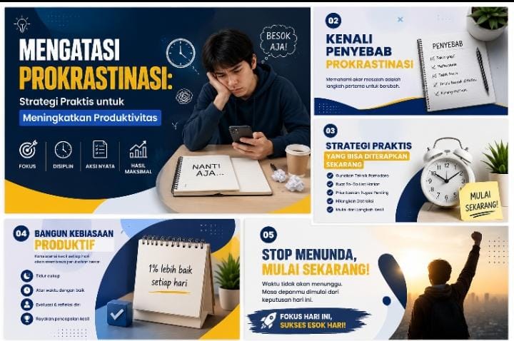 Mengatasi Prokrastinasi: Strategi Praktis untuk Meningkatkan Produktivitas