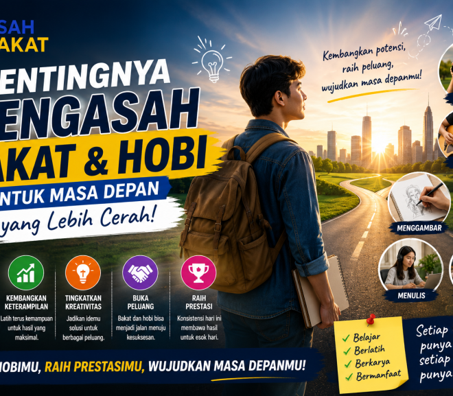 Pentingnya Mengasah Bakat dan Hobi untuk Masa Depan yang Lebih Cerah
