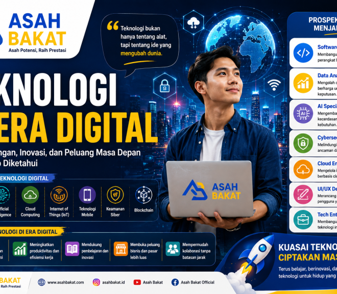 Teknologi di Era Digital: Perkembangan, Inovasi, dan Peluang Masa Depan yang Wajib Diketahui