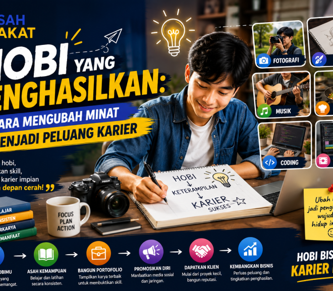 Hobi yang Menghasilkan: Cara Mengubah Minat Menjadi Peluang Karier