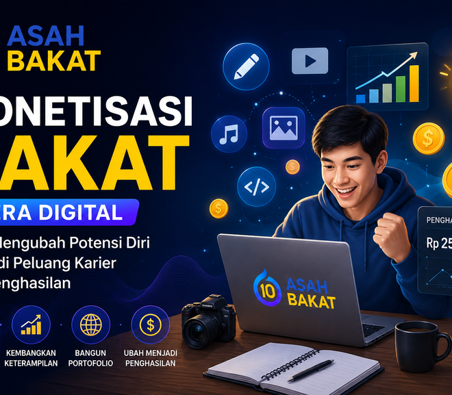 Monetisasi Bakat di Era Digital: Cara Mengubah Potensi Diri Menjadi Peluang Karier dan Penghasilan