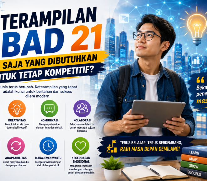 Keterampilan Abad 21: Apa Saja yang Dibutuhkan untuk Tetap Kompetitif?