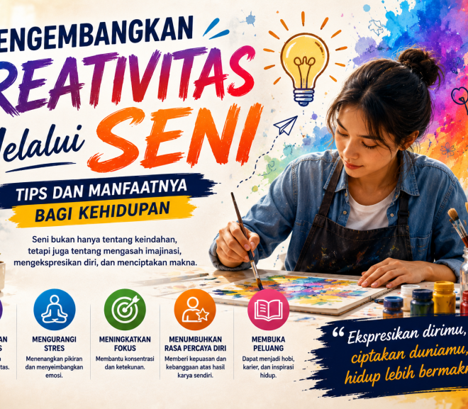 Mengembangkan Kreativitas Melalui Seni: Tips dan Manfaatnya bagi Kehidupan