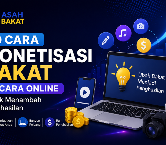 10 Cara Monetisasi Bakat Secara Online untuk Menambah Penghasilan