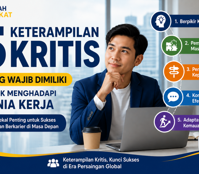 5 Keterampilan Kritis yang Wajib Dimiliki untuk Menghadapi Dunia Kerja