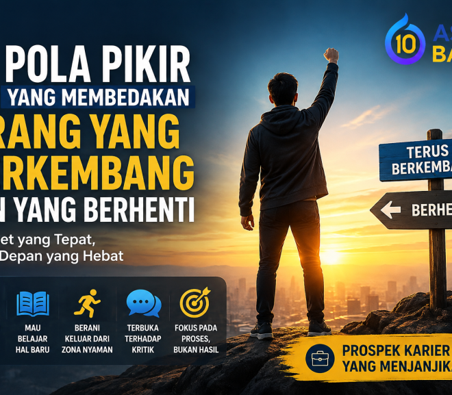 5 Pola Pikir yang Membedakan Orang yang Berkembang dan yang Berhenti