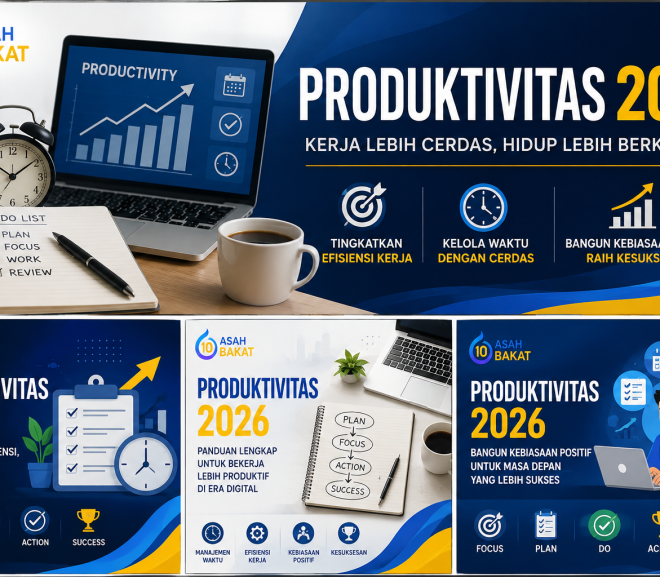Produktivitas 2026: Panduan Lengkap Meningkatkan Efisiensi Kerja, Mengelola Waktu dengan Cerdas, dan Membangun Kebiasaan Positif untuk Meraih Kesuksesan di Era Digital